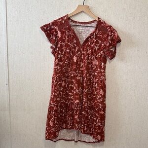 Knox Rose Red Floral Mini Dress